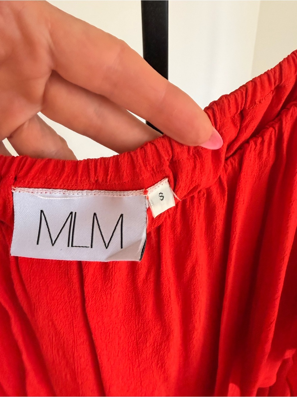 MLM Strapless Ruffle Red Maxi Dress - Picture 2 of 4